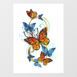 Infinity of Monarch Butterflies
