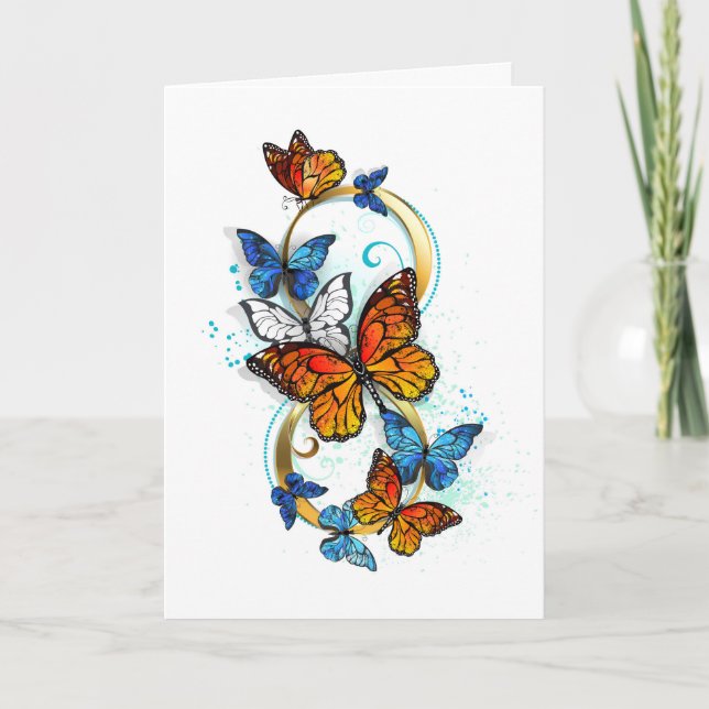 Infinity of Monarch Butterflies Announcement (Front)