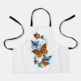 Infinity of Monarch Butterflies Apron