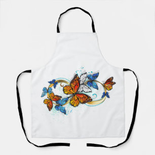 Infinity of Monarch Butterflies Apron