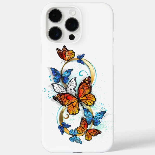 Infinity of Monarch Butterflies Case-Mate iPhone Case (Back)