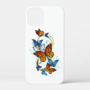 Infinity of Monarch Butterflies iPhone 12 Mini Case