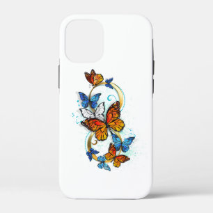 Infinity of Monarch Butterflies iPhone 12 Mini Case