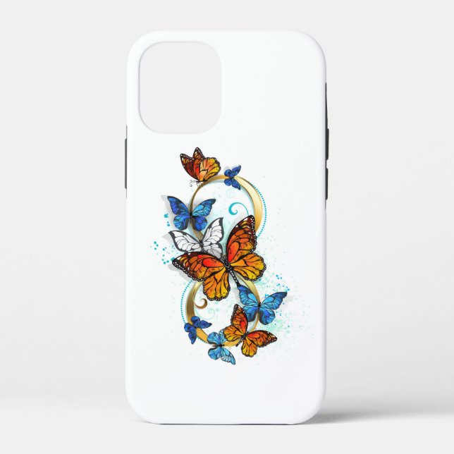 Infinity of Monarch Butterflies Case-Mate iPhone Case (Back)