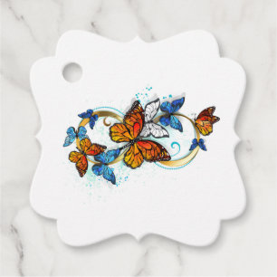 Infinity of Monarch Butterflies Favour Tags