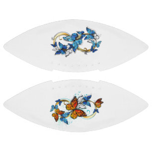 Infinity of Monarch Butterflies Football