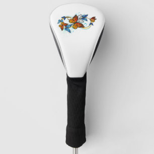 Infinity of Monarch Butterflies Golf Head Cover