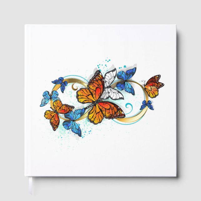 Infinity of Monarch Butterflies Guest Book (Front)