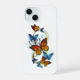 Infinity of Monarch Butterflies iPhone 15 Case