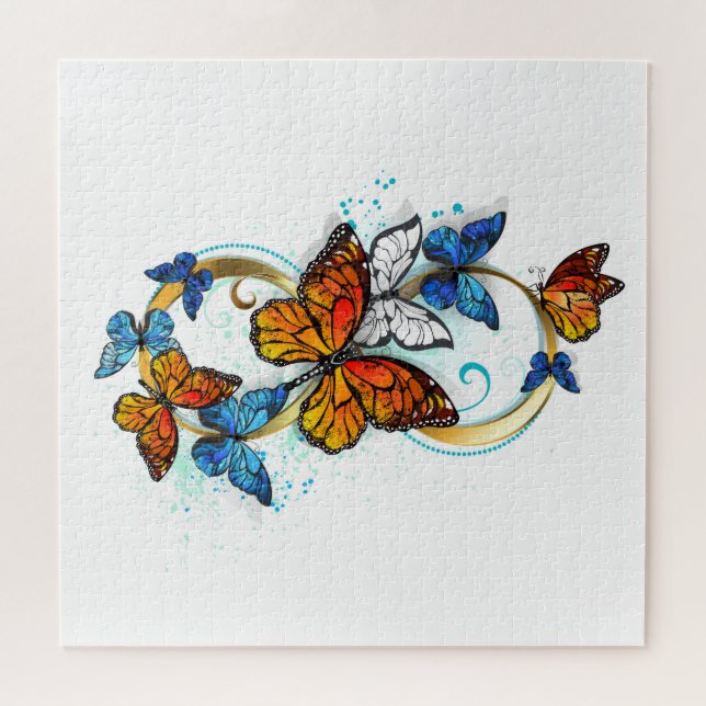 Infinity of Monarch Butterflies Jigsaw Puzzle (Horizontal)