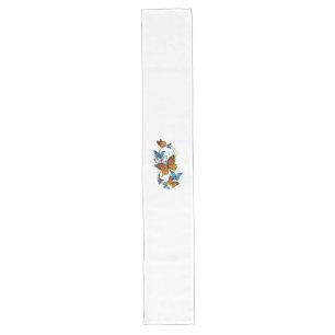 Infinity of Monarch Butterflies Long Table Runner