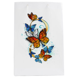 Infinity of Monarch Butterflies Medium Gift Bag
