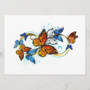 Infinity of Monarch Butterflies Menu