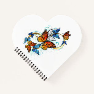 Infinity of Monarch Butterflies Notebook