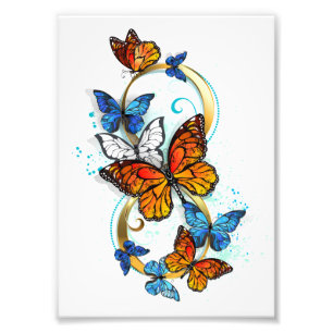 Infinity of Monarch Butterflies Photo Print