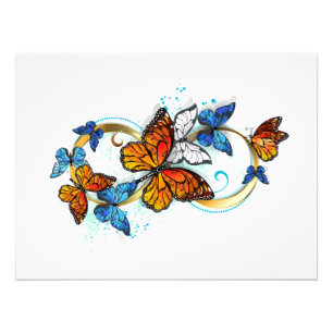 Infinity of Monarch Butterflies Photo Print
