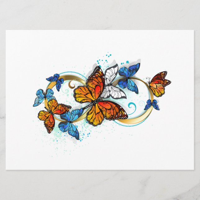 Infinity of Monarch Butterflies Program (Front)