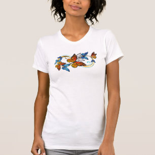 Infinity of Monarch Butterflies T-Shirt