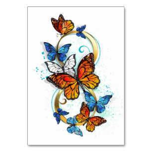 Infinity of Monarch Butterflies Table Number
