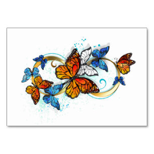 Infinity of Monarch Butterflies Table Number
