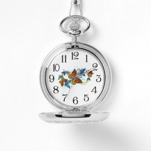 Infinity of Monarch Butterflies Watch