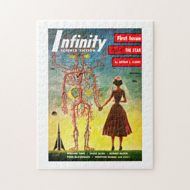Infinity Science Fiction (Nov, 1951) Jigsaw Puzzle (Vertical)