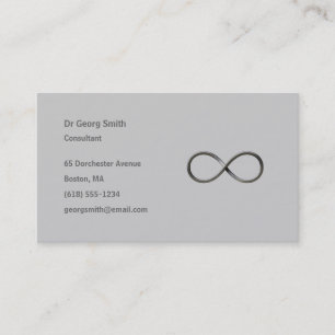 Infinity - Scientist Business Card