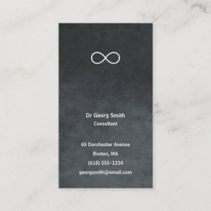 Infinity - Scientist Elegant Business Card