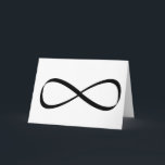 Infinity Sign Card<br><div class="desc">Add this infinity sign to show everlasting love or just something that goes on without end!</div>