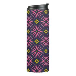 Infinity Star - Navy and Pink Thermal Tumbler
