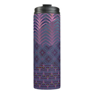 Infinity Star - Navy and Pink Thermal Tumbler