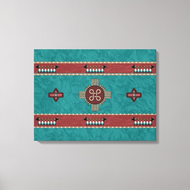 Infinity Stretched Wrapped Canvas Print (Front)