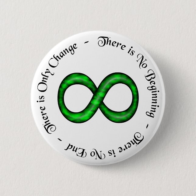 Infinity Symbol Button (Front)