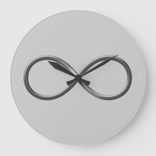 Infinity Symbol   Geek Large Clock