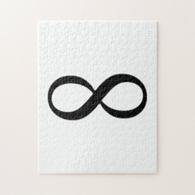 Infinity Symbol Jigsaw Puzzle (Vertical)