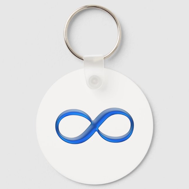 Infinity Symbol Key Ring (Front)