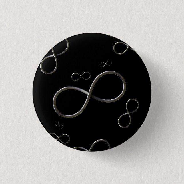 Infinity Symbol | Math button (Front)