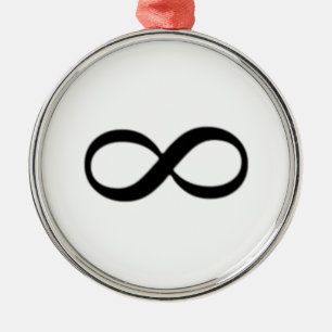 Infinity Symbol Metal Tree Decoration
