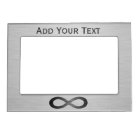 Infinity Symbol On Faux Metal Texture by STaylor