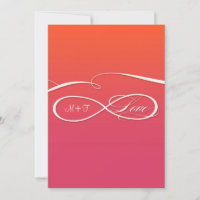 Infinity Symbol Sign Infinite Love Wedding Ombre