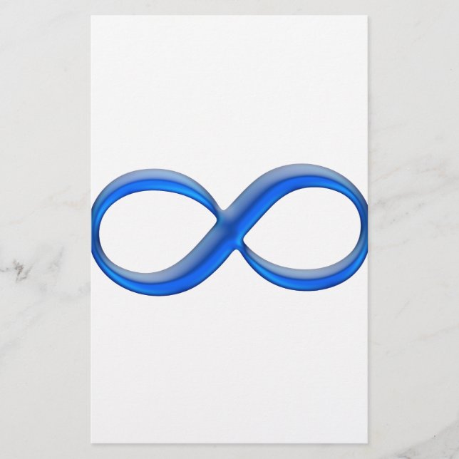 Infinity Symbol Stationery (Front)