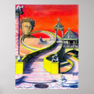 Infinity w/ apple - Poster