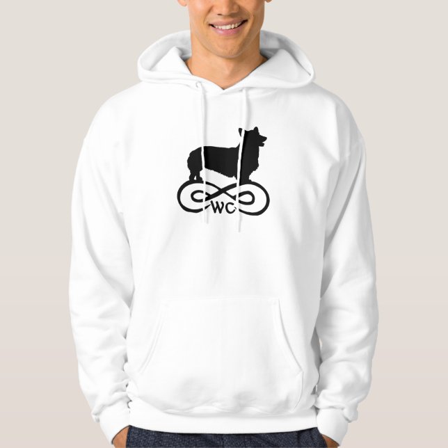Infinity Welsh Corgi Hoodie (Front)