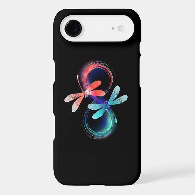 Infinity with glowing dragonflies (Back)