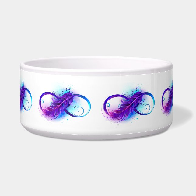 Infinity with Purple Feather (Front)