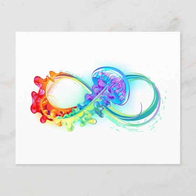 Infinity with Rainbow Jellyfish (Front)