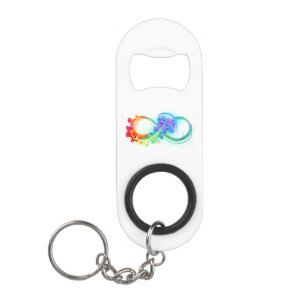 Infinity with Rainbow Jellyfish