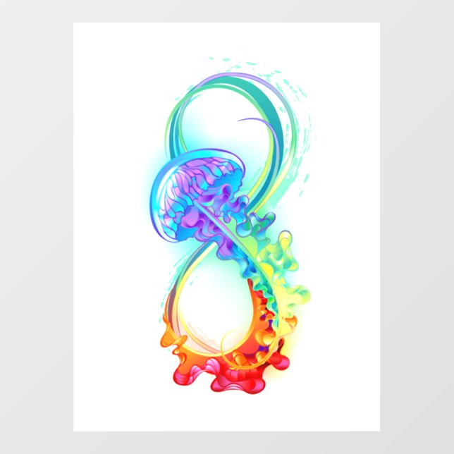 Infinity with Rainbow Jellyfish (Sheet)