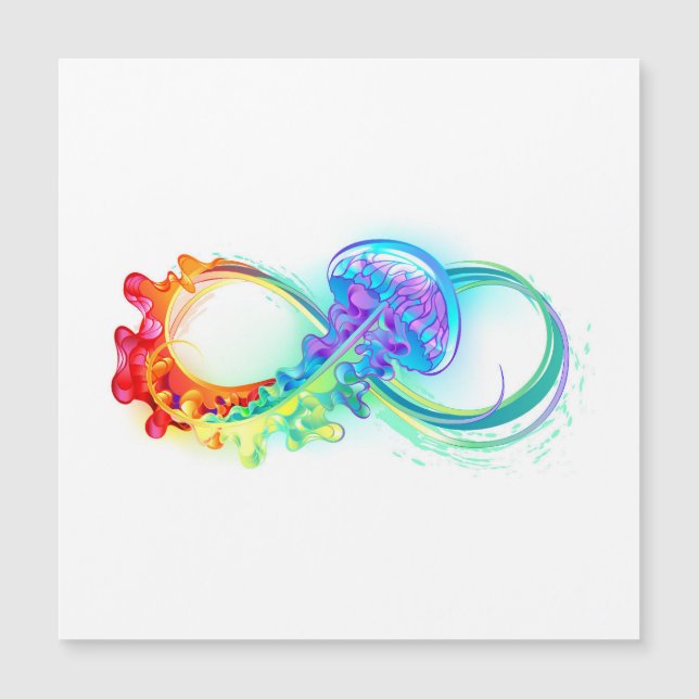 Infinity with Rainbow Jellyfish (Front)