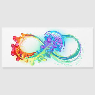 Infinity with Rainbow Jellyfish